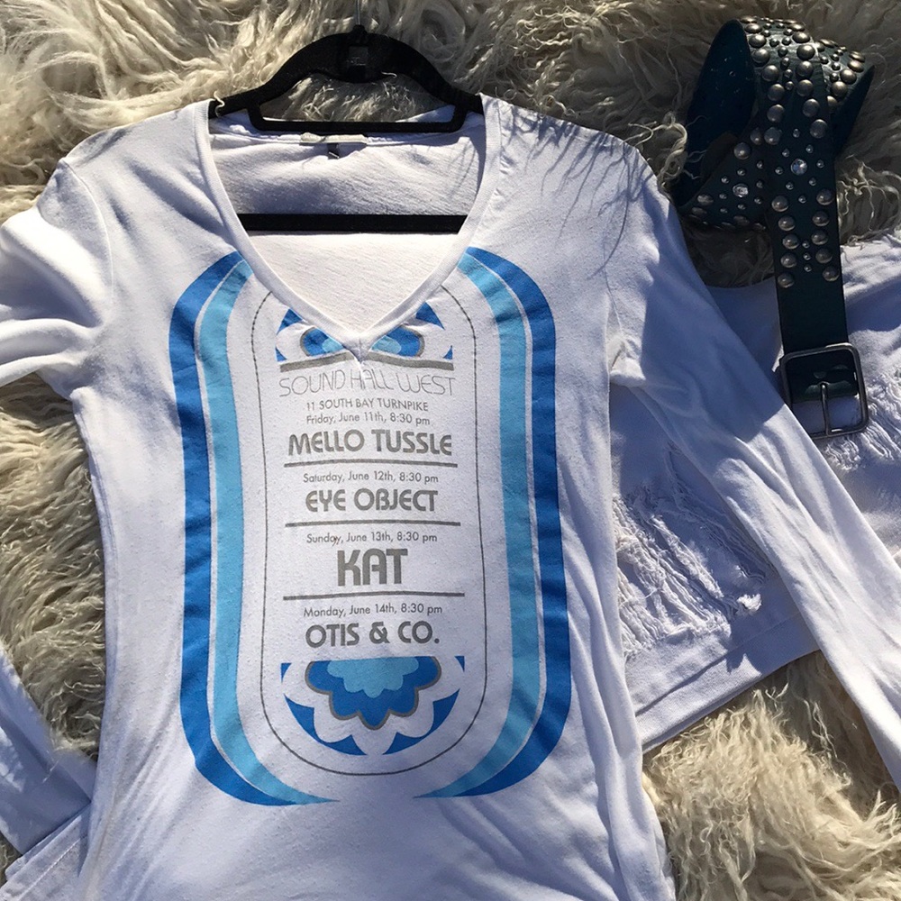 James Perse Long Sleeve V-Neck T-shirt